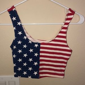 American Apparel USA crop